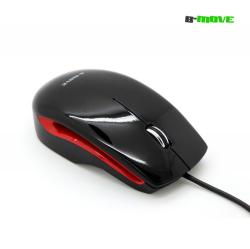 raton b-move marvel usb óptico 1200dpi negro/rojo